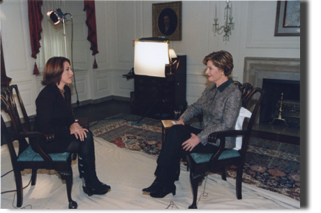 Primera dama Laura Bush
White House